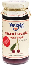Yenigün Şeker İlavesiz 290 gr Vişne Reçeli