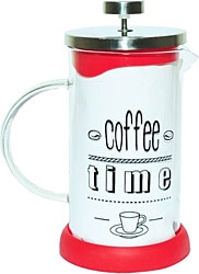 Yi Tian 600 ml Kırmızı French Press