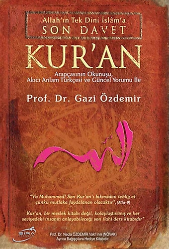 Son Davet Kur'an (Ciltli) - Prof. Dr. Gazi Özdemir