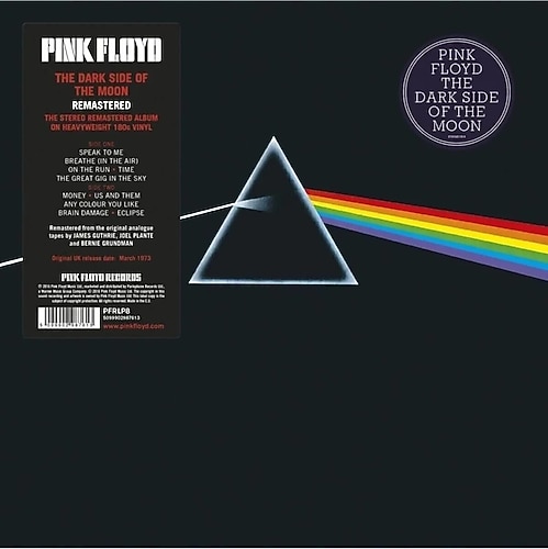 Pink Floyd - Dark Side of the Moon 2016 Remastered Version Plak