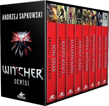 The Witcher Serisi Kutulu Özel Set (8 Kitap) - Andrzej Sapkowski