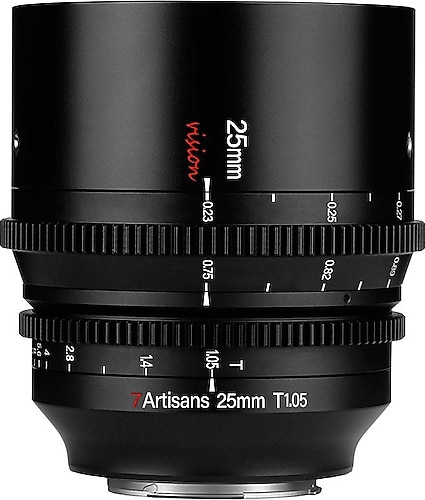 7Artisans MF 25mm T1.05 Cine Lens Fiyatları, Özellikleri ve
