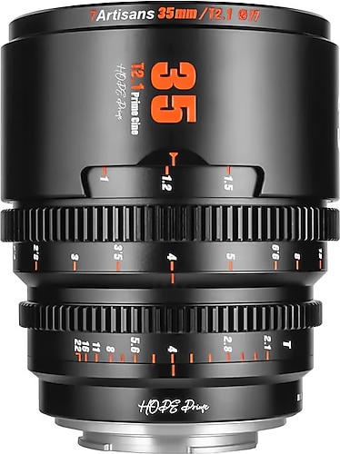未使用 7artisans 35mm T1.05 (F0.95) Xマウント 7Artisans MF 35mm T1.05 Cine Lens Fiyatları, Özellikleri ve