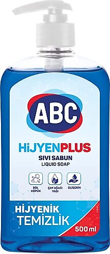 ABC Hijyen Plus 500 ml Sıvı Sabun