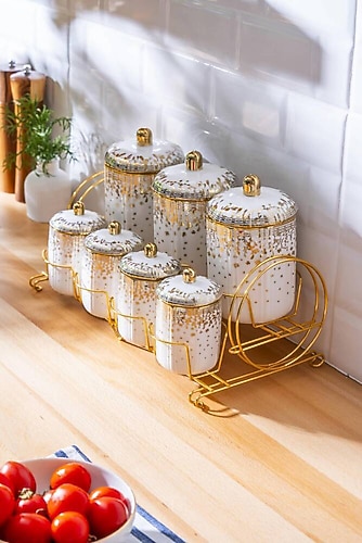 Acar Joanne Gold 8 Parça Standlı Baharat Takımı Fiyatları