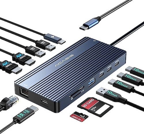 Acasis DS0203 Laptop Docking Station Fiyatları, Özellikleri ve