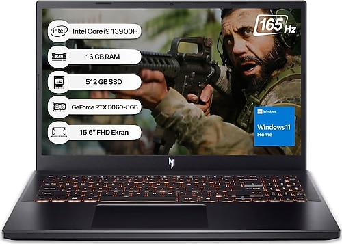Acer Nitro V 15 ANV15-52-91EQ NH.QZAEY.004 i9-13900H 16 GB 512 GB