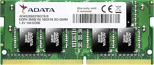1x8GB 2666MHz error-correcting Código-AD4R266638G19-bssc Qty 4 Adata Memoria del servidor DDR4 8GB 