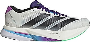 Adidas Adizero Boston 13 JS4946 Beyaz-Siyah Erkek Koşu Ayakkabısı