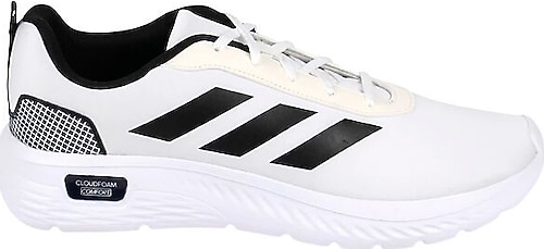 Adidas Cloudfoam Comfy JL4516 Beyaz-Siyah Erkek Spor Ayakkabı