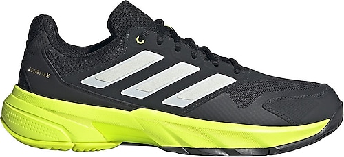 Adidas Courtjam Control 3 IH3093 Siyah-Sarı Erkek Tenis Ayakkabısı