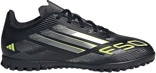 Adidas F50 Club TF JI0038 Siyah-Sarı Çocuk Halı Saha Ayakkabısı