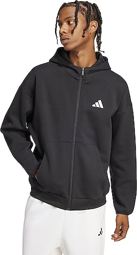 Adidas Future Icons Small Logo JI8768 Siyah Erkek Eşofman Üstü