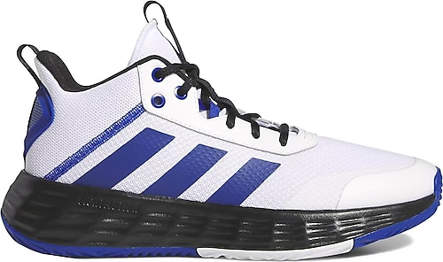 Adidas Ownthegame Beyaz-Lacivert Erkek Basketbol Ayakkabısı