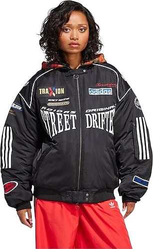 Adidas Rasant Moto JW9747 Kapüşonlu Kadın Bomber Mont Fiyatları