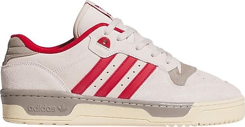 Adidas Rivalry Low JH7962 Bej-Kırmızı Erkek Spor Ayakkabı