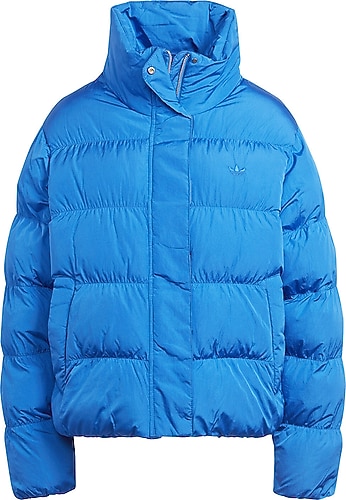 Adidas Short Vegan IJ8234 Mavi Kadın Şişme Mont Fiyatları