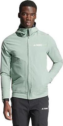 リベルタ Adidas Terrex Multi Softshell IN2891 Kapüşonlu Yeşil Erkek