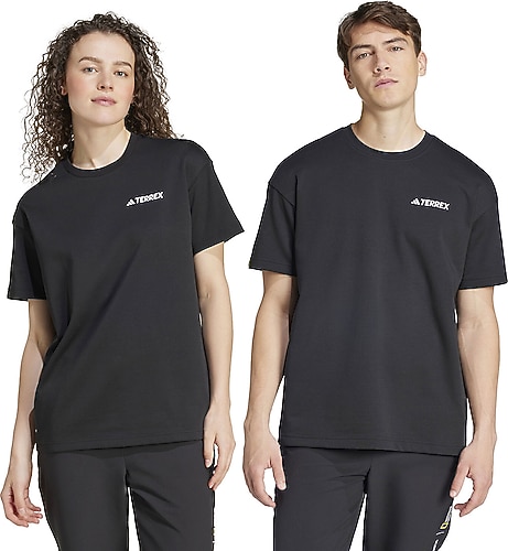 Adidas Terrex National Geographic IX6565 Siyah Kısa Kollu Bisiklet