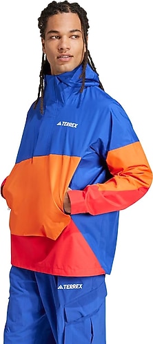 Adidas Terrex Xploric 2.5L Climaproof JD8348 Kapüşonlu Saks Mavi