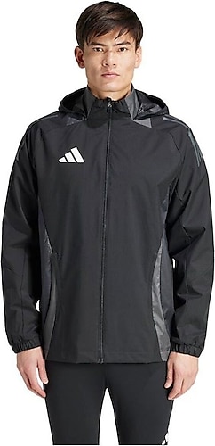 Adidas Tiro24 Competition All-Weather IJ8343 Kapüşonlu Siyah Erkek