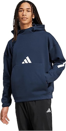 Adidas Z.N.E. JW4729 Kapüşonlu Lacivert Erkek Sweatshirt Fiyatları