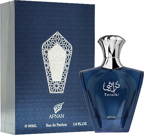 香水(男性用) AFNAN Turathi Blue Eau de Parfum 90ML Afnan Turathi Blue Afnan EDP 90 ml Erkek Parfüm Fiyatları