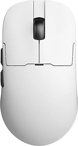 Ajazz AJ159 NL Beyaz Şarjlı Ergonomik Optik Kablolu/Kablosuz