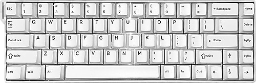 あきおDWE② Ajazz AK680 V2 Beyaz RGB %68 TKL Bingwu Switch Kablolu Mekanik
