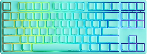 Akko 5087S SP QMK Mint RGB %80 TKL V3 Cream Yellow Pro Switch