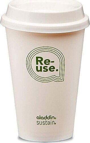 Aladdin Re-Use Sustain Cups - 4 Pack - Eco-Friendly, Dishwasher