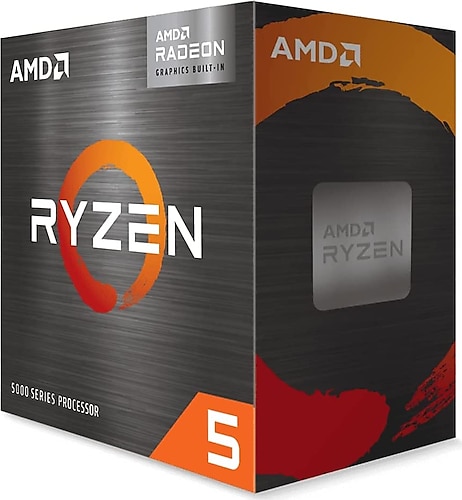 AMD Ryzen 5 5600G Altı Çekirdek 3.90 GHz Kutulu İşlemci