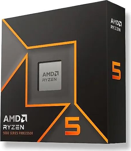AMD Ryzen 5 9600X Altı Çekirdek 3.9 GHz Kutulu Fansız İşlemci