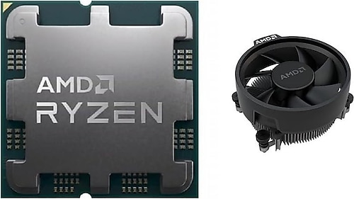 AMD Ryzen 5 9600X Altı Çekirdek 3.9 GHz Kutusuz Fanlı İşlemci