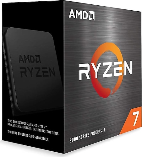 AMD Ryzen 7 5800X Sekiz Çekirdek 3.80 GHz Kutulu Fansız İşlemci