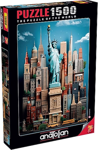 Anatolian New York 1500 Parça Puzzle 4578 Fiyatları, Özellikleri