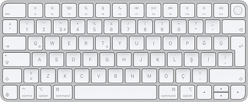 Apple Magic Kayboard Touch ID MXCK3TQ/A Türkçe Q Kablosuz Klavye