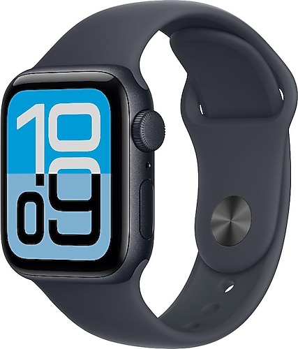 Apple Watch SE 3 GPS 40mm Gece Yarısı Alüminyum Kasa ve Gece
