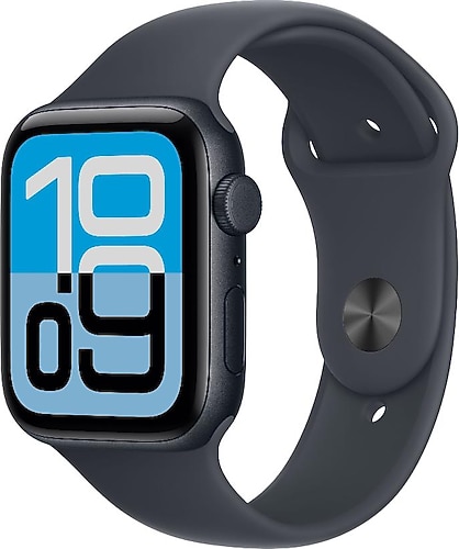 Apple Watch SE 3 GPS + Cellular 44mm Gece Yarısı Alüminyum Kasa ve