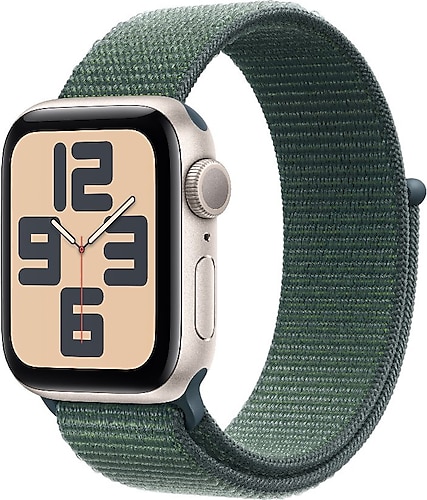 Apple Watch SE 2 2023 GPS 40mm Yıldız Işığı Alüminyum Kasa ve Göl