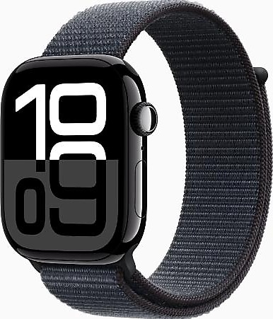 Apple Watch Series 10 GPS 46mm Alüminyum Kasa Spor Loop Kordon