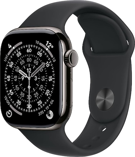 Apple Watch Series 11 GPS + Cellular 42mm Arduvaz Titanyum Kasa ve