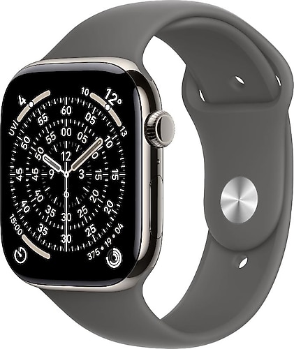 Apple Watch Series 11 GPS + Cellular 46mm Titanyum Kasa ve Spor