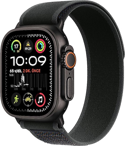 Apple Watch Ultra 2 GPS + Cellular 49mm Siyah Titanyum Kasa ve