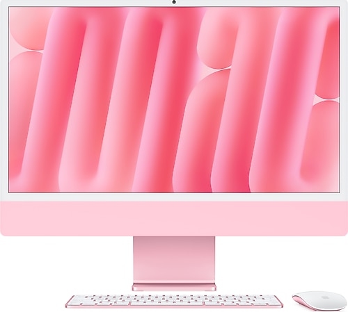 値下げ！【超美品】IMacM4 16GB256GB24MagicTrackpad iMac, 24 inç, M4 Çip, 8 çekirdekli CPU, 8 çekirdekli GPU, Turuncu