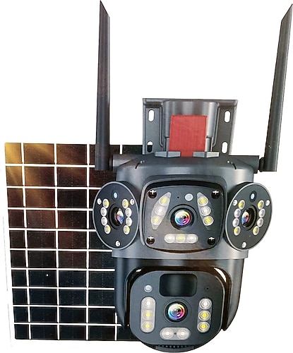 Apronx APX-WSP344 Speed Dome 6 MP Solar Wi-Fi Güvenlik Kamerası