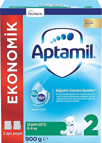 Aptamil 2 Devam Sütü 900 gr Fiyatları, Özellikleri ve Yorumları