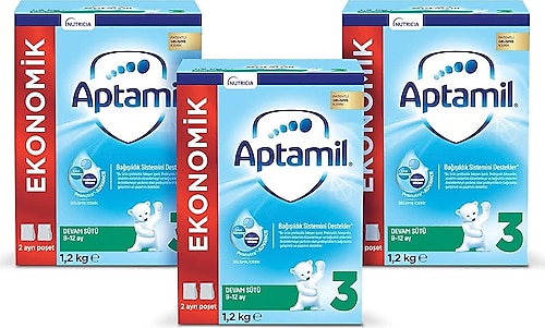 Aptamil 3 Devam Sütü 350 gr Fiyatları, Özellikleri ve Yorumları