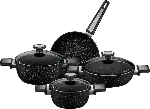 【新品未開封】レペゼン地球クラウドファンディングリターン品3点セット Aryıldız Vortex 7 Parça Granit Tencere Seti Fiyatları, Özellikleri