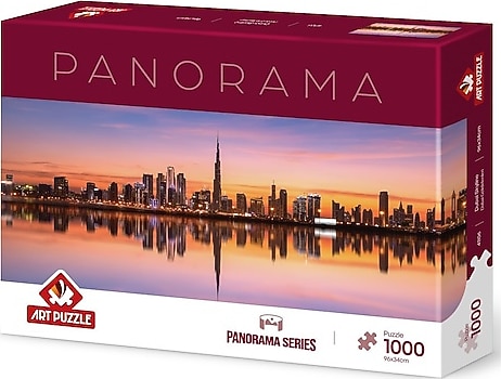 Art Puzzle Dubai Skyline 1000 Parça Panorama Puzzle 41106